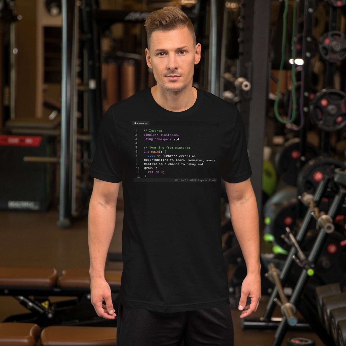 Learning From Mistakes Motivational T-Shirt