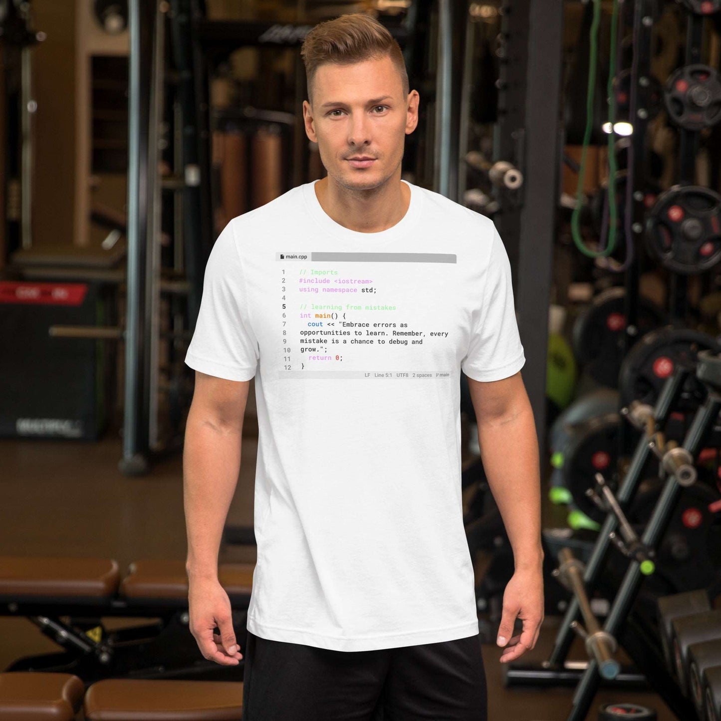 Learning From Mistakes Motivational T-Shirt