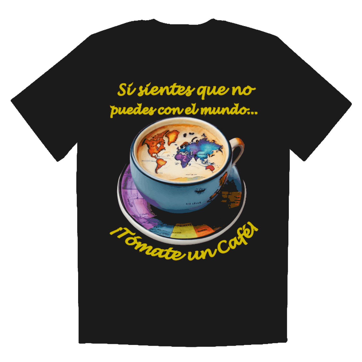 Playera Starsup ¡Tómate un café!