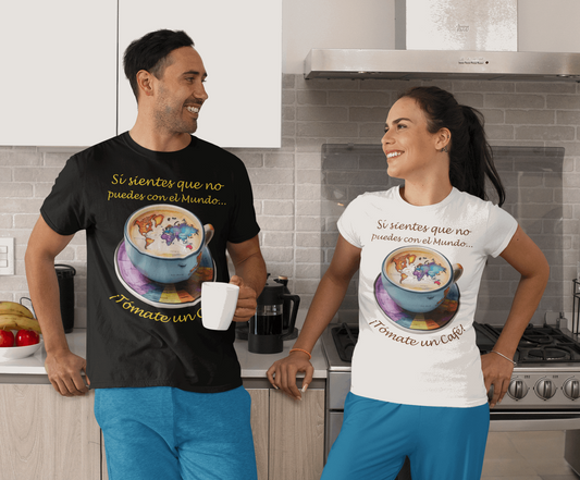 Playera Starsup ¡Tómate un café!